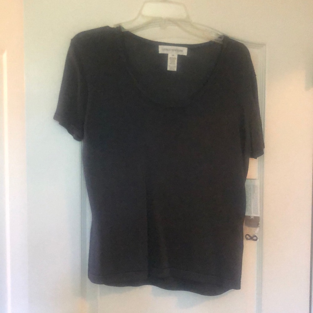 Slate gray shirt. Brand new 100%Rayon